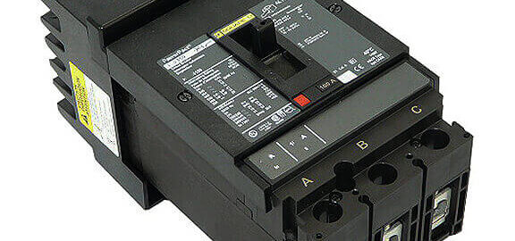 HDA36025 - Square D 3 Pole 25 Amp 480 Volt I-Line Circuit Breaker