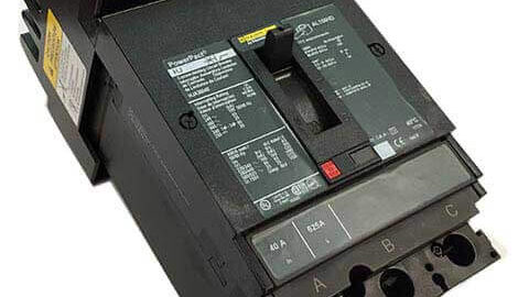 HJA36015 - Square D 3 Pole 15 Amp 480 Volt I-Line Circuit Breaker